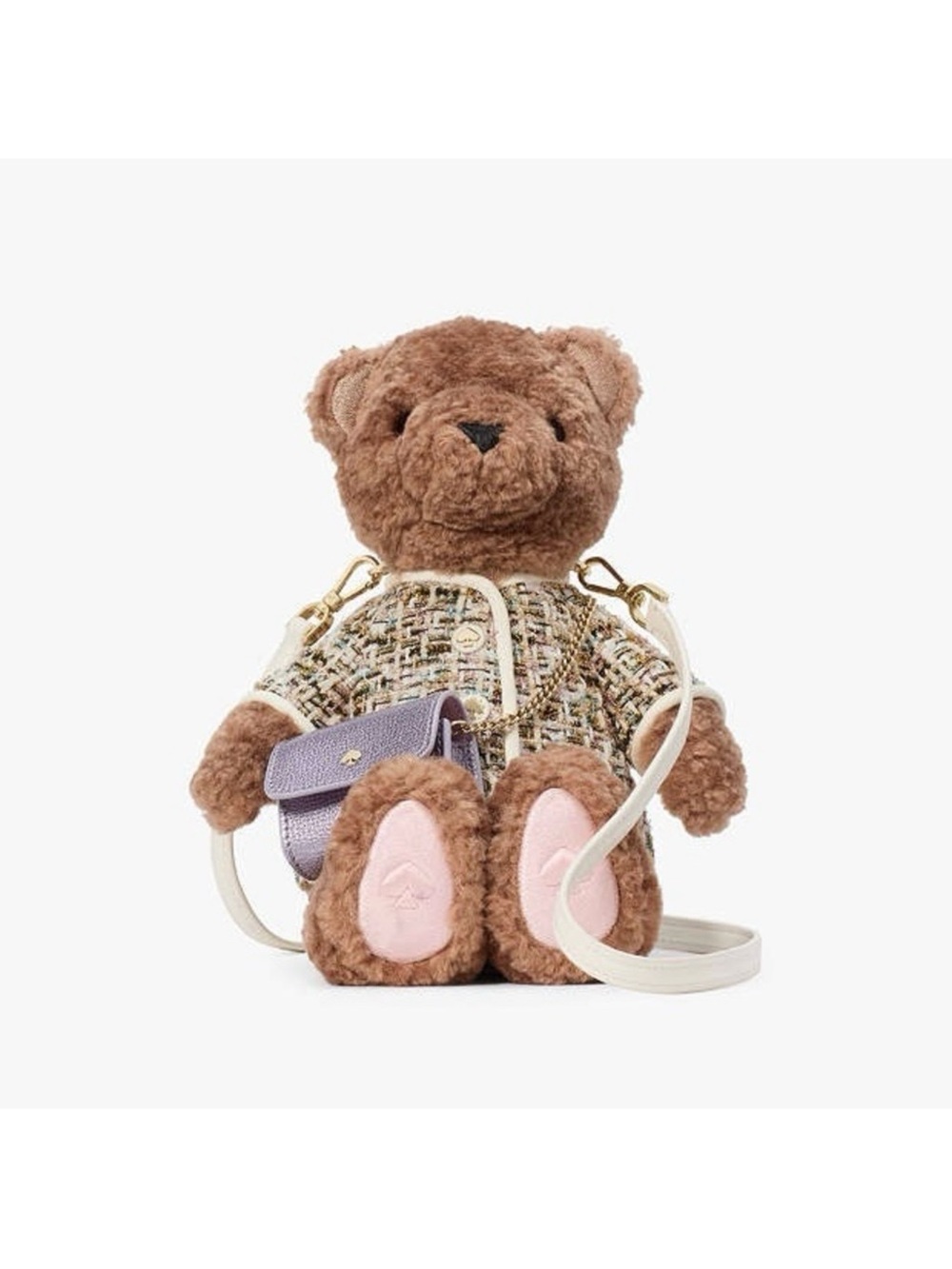 NWT Kate Spade Oh What Fun 3D Teddy Bear Crossbody